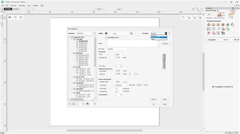 spe tool database for vectric